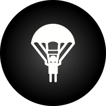 Parachuter Vector Icon