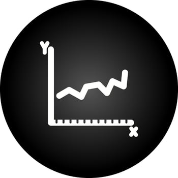 Graph Vector Icon