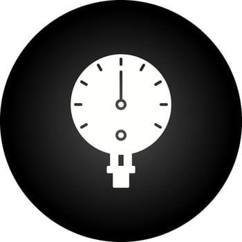 Manometer Vector Icon