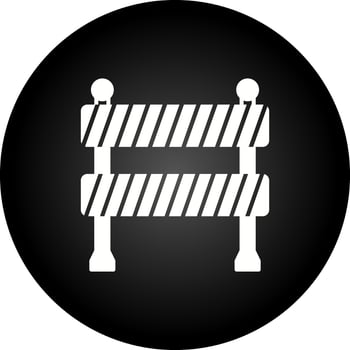 Barricade Vector Icon
