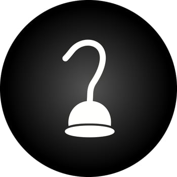 Pirate Hook Vector Icon