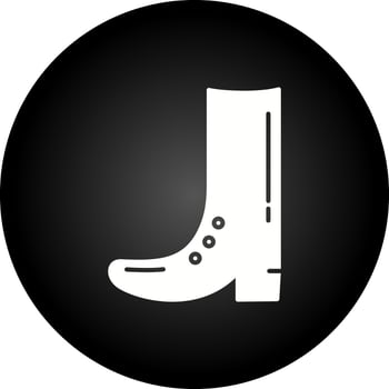 Cowboy Boot Vector Icon