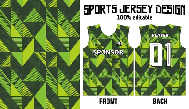 vector sport jersey background design