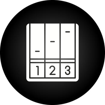 Running Track Vector Icon