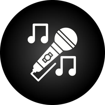 Karaoke Vector Icon
