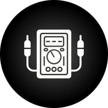 Voltmeter Vector Icon