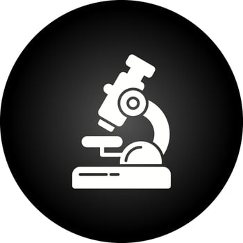 Microscope Vector Icon