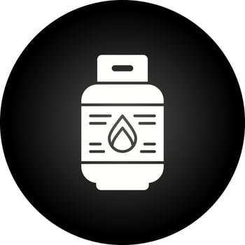 Gas Bottle Vector Icon