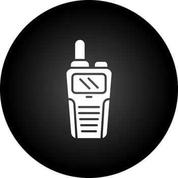 Walkie Talkie Vector Icon