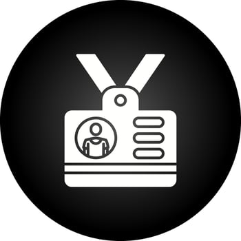 Id Card Vector Icon