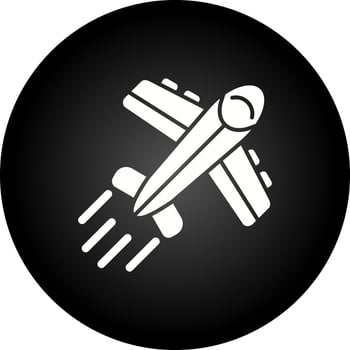 Aeroplane Vector Icon