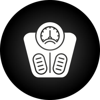 Weight Scale Vector Icon