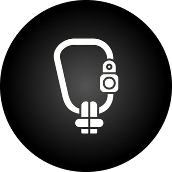 Carabiner Vector Icon