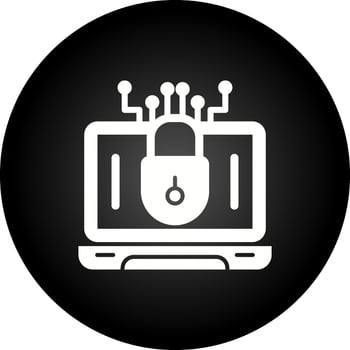 Hacking Line Icon vector
