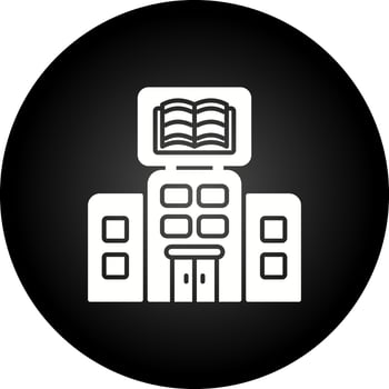 Library Vector Icon