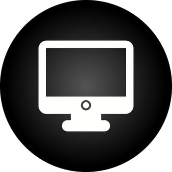 Monitor Vector Icon