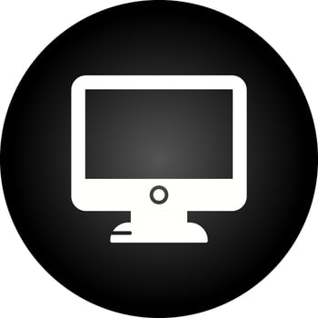 Monitor Vector Icon