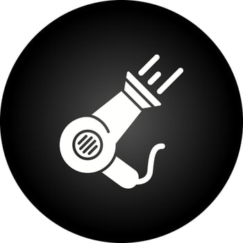 Hair Dryer Vector Icon