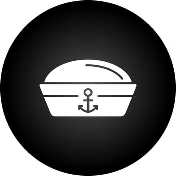 Sailor Hat Vector Icon