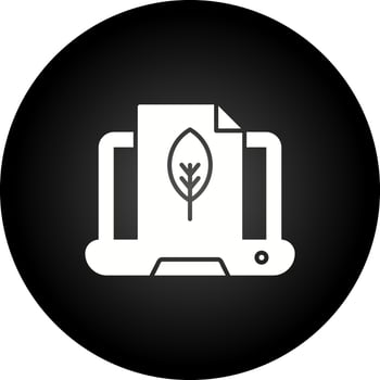 Organic Content Vector Icon