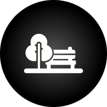 Park Vector Icon