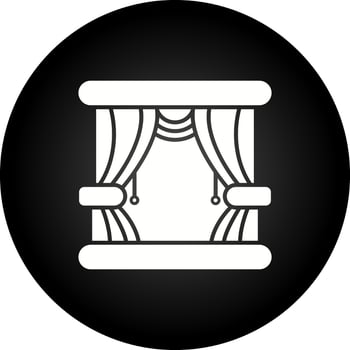 Stage Vector Icon