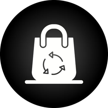 Eco Bag Vector Icon