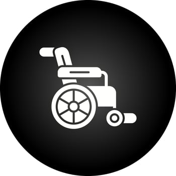 Wheelchair Vector Icon