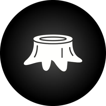 Stump Vector Icon