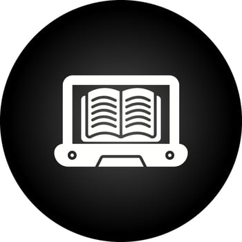Online Learning Vector Icon