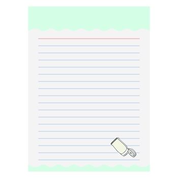 Paper Note Aesthetic Sticker Facial Cleanser Make Up And Skin Care Tools png