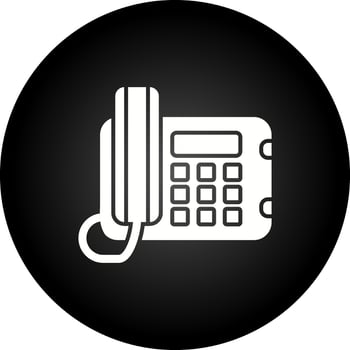 Telephone Vector Icon