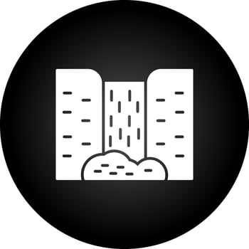 Waterfall Vector Icon
