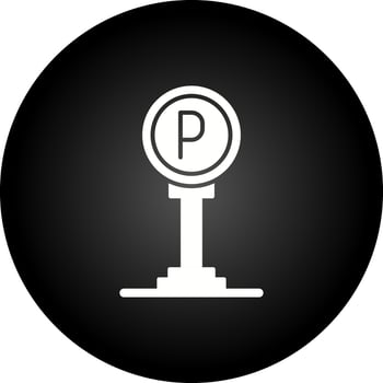 Parking Sign Vector Icon