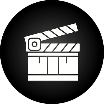 Clapperboard Vector Icon