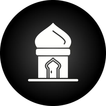 Masjid Door Vector Icon