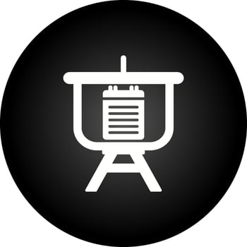 Menu Presentation Vector Icon