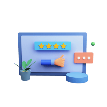 3D Render of Customer Review. png