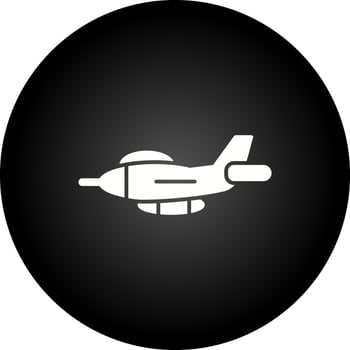 Jet Vector Icon