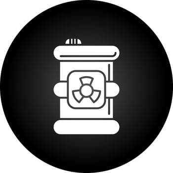 Toxic Waste Vector Icon