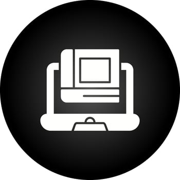 Online Learning Vector Icon