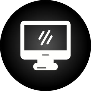 Monitor Vector Icon