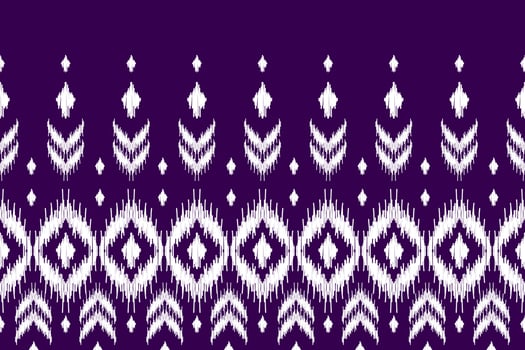 Abstract ethnic pattern art. Ikat seamless pattern traditional. American, Mexican style. vector