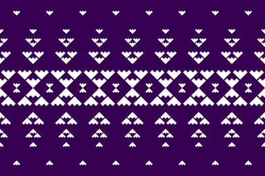 Carpet tribal pattern art. Geometric ethnic seamless pattern traditional. American, Mexican style. vector