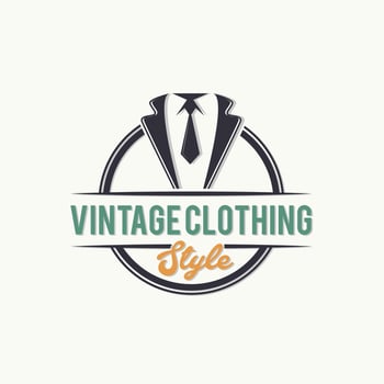 Mens Cloth Logo Design vector