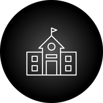 School Vector Icon