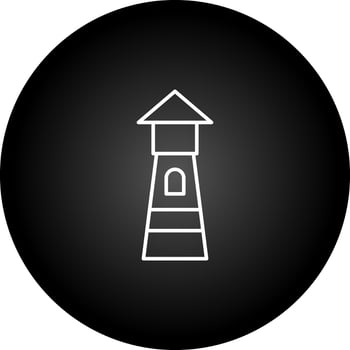 Lighthouse Vector Icon