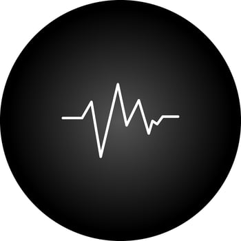 Heartbeat Line Icon vector