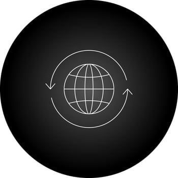 Worldwide Vector Icon