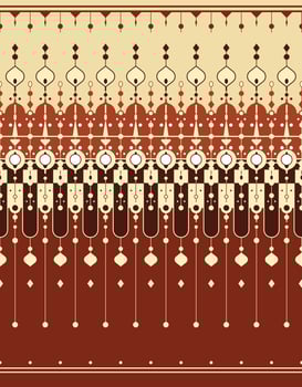 geometric ethnic fabric pattern for cloth carpet wallpaper background wrapping etc. vector